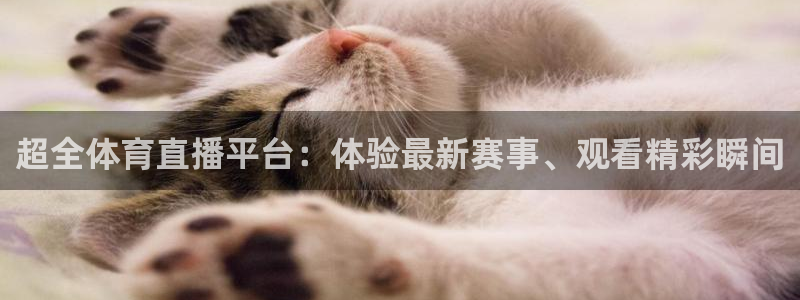超全体育直播平台：体验最新赛事、观看精彩瞬间
